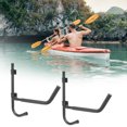 thumbnail image 3 of Support Mural Réglable pour Kayak - Rangement Rotatif pour Canoë Gain de Place avec Protection en Caoutchouc pour un Rangement en Toute Sécurité des Bateaux Gonflables, 3 of 6