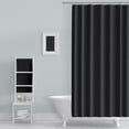 thumbnail image 1 of Double-Sided Shower Curtain, Waterproof Fabric with Punch-Free Hooks, 72x84 Inch, 1 of 6