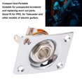 thumbnail image 4 of Guitar Output Jack Plate Square Shape Guitar Jack Socket Plate Metal Electric Guitar Hardware For Guitar And Bass, 4 of 8