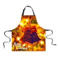 thumbnail image 3 of GUOOL Christmas Adults Chef Apron for Kitchen Festive Cooking Baking Hat, 3 of 6