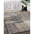 thumbnail image 2 of Ahgly Tapis d'Intérieur Rectangulaire Contemporain Patchwork Grès Brun, 9 Pieds x 12 Pieds, 2 of 6