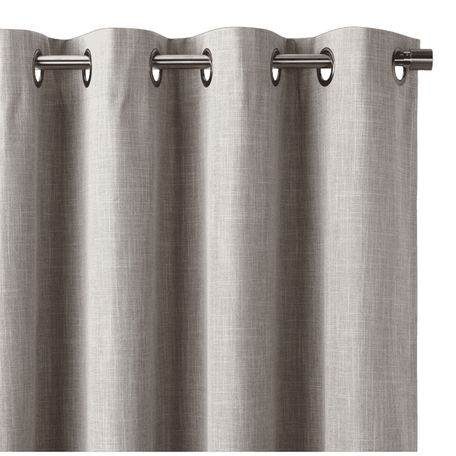 Bouclair Rideau Occultant Chita Taupe 52x108 Po (132x274 cm)