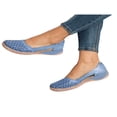 thumbnail image 1 of CHOK Chaussures Plates pour Femmes à Enfiler Bout Rond Respirantes Largeur Grand Mocassins Confortables Taille 9, 1 of 2