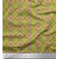 thumbnail image 1 of Soimoi Cotton Poplin Fabric Aztec Geometric Decor Fabric Printed Yard 56 Inch Wide, 1 of 3