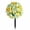 F, variant on HCBY Artificial Rose Ball Bouquet Fake Rose BallFlowers with Ground Spikes for Outside Planter Front Door Porch Yard Patio Window Box Home Decor (15.7"x9.8")