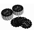 thumbnail image 3 of Inkdotpot Pack Of 50 Real Silver Foil Paper Tags Let Love Sparkle Wedding Favor Hang Tags, 3 of 6