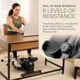thumbnail image 3 of LifePro Under Desk Elliptical Machine with or without Red Light – Portable Leg Pedal Exerciser for Home & Office, Quiet Seated Exercise Machine for Seniors & Adults - Black, 3 of 8