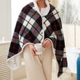 thumbnail image 4 of Usb Heated Shawl Lap Blanket, Electric Warming Throw With Soft Flannel Material And Adjustable Temperature For Home, Office, And Car Use, 4 of 9