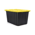 thumbnail image 2 of Tuff StoreTM 102L (27 gal.), Heavy Duty Storage Tote - Yellow & Black, 2 of 13