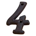 thumbnail image 2 of EGNMCR Room Decor Home Decor Creative Alloy Wrought Iron Number Letter Creative DIY House Number storage A, 2 of 2