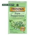 thumbnail image 1 of Twinings Pure Peppermint Herbal Tea Bags, Fresh & Invigorating, Naturally Caffeine Free, 20 Count, 1 of 6