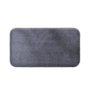 Microfiber Bathroom Rug Bath Mat Extra Thick Soft Absorbent | Non-Slip Shower Mat for Tile and Wood Floors | Machine Washable Floor Mat for Bathroom Sink or Tub