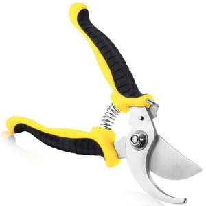 Garden Pruning Shears, 7.5" Gardening Hand Cutters Garden Pruning Shears Trimming Scissors Garden Clippers Ratchet Shears Secateurs for Gardening Shears for Plants Clippers Gardener Shears