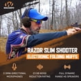 thumbnail image 2 of Walker's Razor Slim Shooter Electronic Hearing Earmuff, Tan Patriot (3 Pack), 2 of 9
