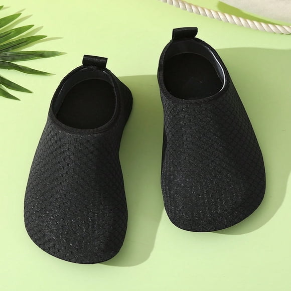 JUNWELL Women Pink Striped Polka Dot Pattern Quick-Drying Water Shoes Beach Shoes Water Sports Shoes Anti-Skid Water Socks Breathable Running Machine Shoes Yoga Shoes Indoor Running