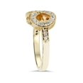 thumbnail image 3 of Bague Infini en Diamants 1/3 Ct en Or Jaune 10 K, 3 of 4