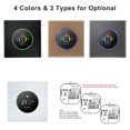 thumbnail image 4 of WiFi Smart Thermostat Temperature Controller Weekly Programmable Button Control/ Mobile APP/ Voice Control Compatible with Alexa/Google Home, for Water Heating 5A, 4 of 8