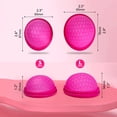 thumbnail image 1 of Tasse Menstruelle Plate Extra Fine Réutilisable en Silicone Disque Menstruel pour Journées Intensives avec Sac de Rangement, 1 of 8