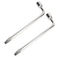 thumbnail image 4 of Tire Lug Wrench, Easy Grasp L Shaped Hexagonal Car Wheel Nut Wrench  For Vehicle Maintenance, 4 of 8