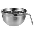 thumbnail image 1 of EGNMCR Kitchen Gadgets, Kitchen Accessories Stainless Steel Mixing Bowls，1PC Rust Steel Thickened Multi-Functional Large Basin Stainless Steel Basin Set Soup Basin Stainless steel basin, 1 of 6