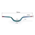 thumbnail image 3 of Decodeary Mountain Bike Handlebar 31.8mm 720/780mm Extra Long Riser Bar Aluminum Alloy, 3 of 9
