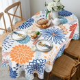 thumbnail image 5 of Oval Tablecloth 60x84in for Oval Table Waterproof Table Cloths for Dining Room Indoor Outdoor Table Cloth, 5 of 5