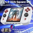 thumbnail image 2 of R46S Handheld Game Console 4 inch 64GB (White), 2 of 5