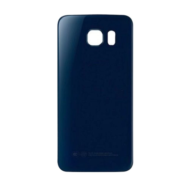 Esource Parts Samsung Galaxy S6 Edge Back Cover Glass Battery Door Blue