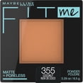 thumbnail image 1 of Maybelline New York Fit Me Matte + Poreless Powder, Compact Face Powder with Long Lasting Shine Control, for Normal to Oily Skin, Coconut, 355, 8.5 g, 1 of 5