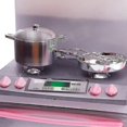thumbnail image 3 of Kids Pretend Play Kitchen Toy Set with Stove & Cupboard for Role Play Cooking Games, 3 of 5