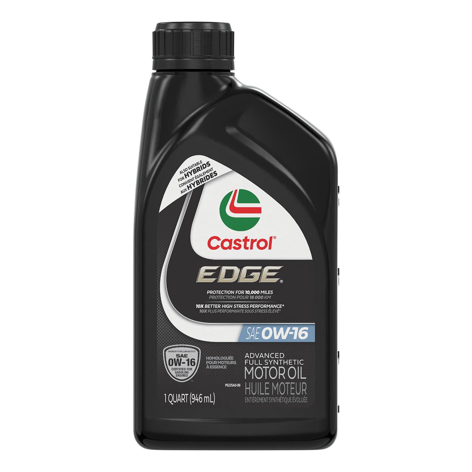 Castrol EDGE 0W-16 エンジンオイル 4L×2 Castrol Edge 0W16 946Ml - Walmart.ca