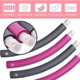 thumbnail image 2 of Weighted Hula Hoops for Adults Exercise Removable Multiple Assembly Design Professional Fitness Hula Hoop Brings Perfect Figure, 2 of 6