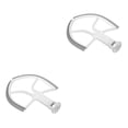 thumbnail image 3 of bedienty Edge Beater Paddle With Flexible Silicone Edge Stand Mixers Accessories Flexible Baking Tool Machine Replacement show as picture show as picture 2Set, 3 of 6