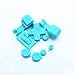 thumbnail image 3 of Boutons de Touches LR AB D PAD pour Gameboy Advance SP GBA SP (Bleu Clair), 3 of 3