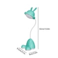 thumbnail image 3 of YIMWNYI Rechargeable Desk Lamp with Adjustable Brightness, USB LED Desk Light for Dormitory, Bedroom, and Office, Multi-Function Pen Holder, Flexible Gooseneck Design, Portable Bedside Reading Lamp, 3 of 6