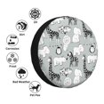 thumbnail image 4 of Lsque African Animals Pattern Tire Covers - Tough Tire Wheel Protector for Truck, SUV, Trailer, Camper, RV-16 inch, 4 of 6