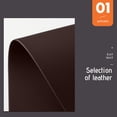 thumbnail image 4 of up to 65% off Iumwxz 17.71X11.81inch Rectangular Solid Colour Faux Leather Placemats Coffee Mats Dish Mat Kitchen Table Mats Easy to Clean Kitchen Table Mats Table Decor House Decor, 4 of 7