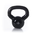thumbnail image 1 of Element Fitness Vinyl Coated Kettlebell 10 lb Black Cast Iron Strength Training, 1 of 2
