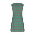 thumbnail image 4 of Ovzne Robes d'Été pour Femmes Robe d'Été pour Femmes Printemps et Été Vacances Bouton Col en V à Bretelles Robe Haut Robe pour Femmes Liquidation, 4 of 5
