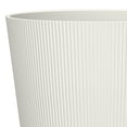 thumbnail image 3 of Mainstays14in Fluted Resin Planter, White, 3 of 5