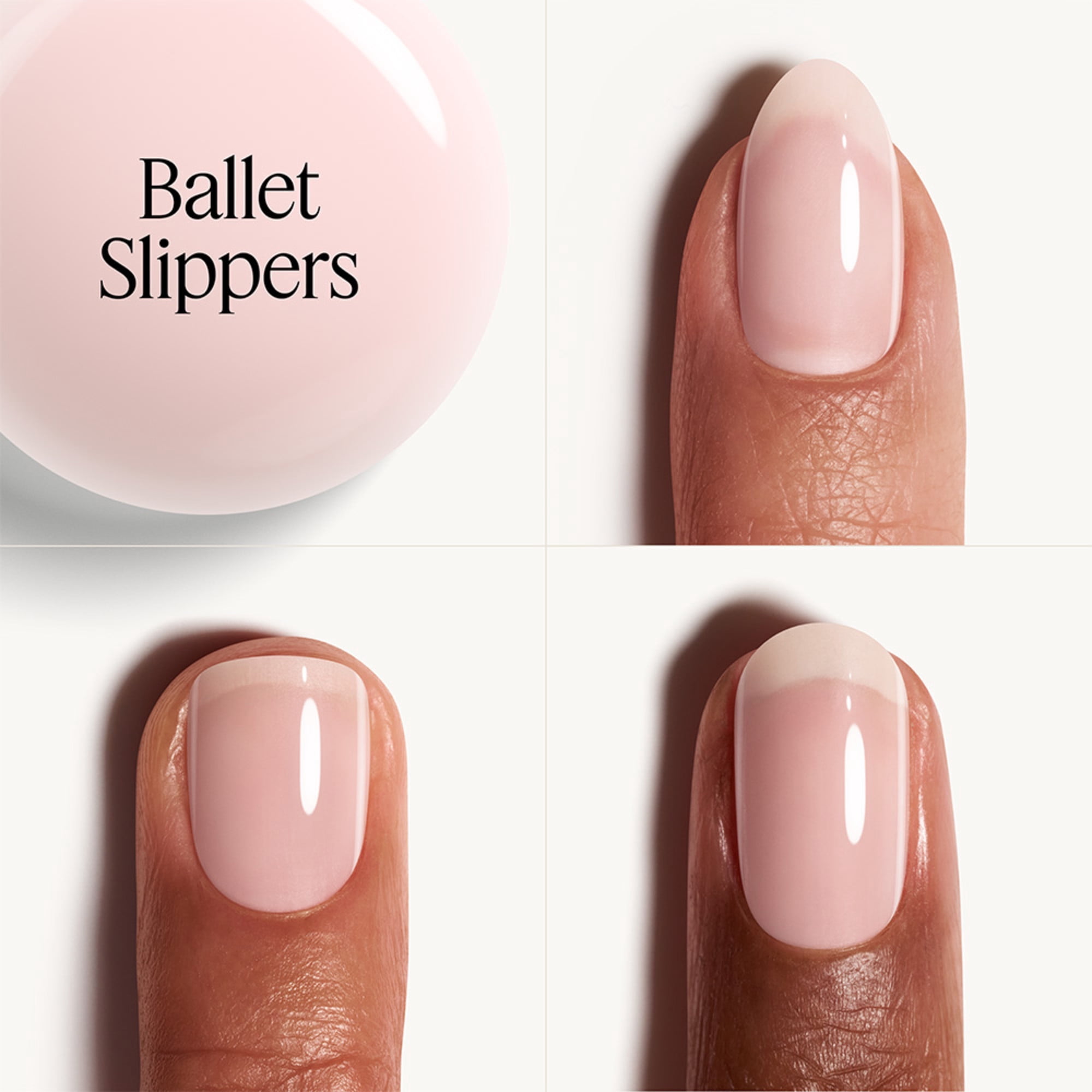 essie vernis à ongles, végétalien, finition brillante, formule de qualité salon, ballet slippers, 13.5ml