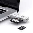 thumbnail image 2 of yeacher High-Speed Dual-Port USB 3.0/2.0 SD TF Card Reader - Compact, Lightweight, and Stylish White Design for Easy Data Transfer on Windows & Mac, 2 of 7