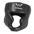 thumbnail image 3 of jinwen Couvre-Chef de Boxe Équipement de Protection pour Sparring Kickboxing Femmes Hommes Noir Grand, 3 of 9