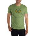 thumbnail image 1 of The Grinch Big Face Kiwi Green T-Shirt, 1 of 3