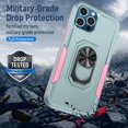 thumbnail image 4 of [PST] Étui pour iPhone 13 (6,1 Pouces), Étui Robuste à Armure Rigide Magnétique avec Béquille et Support Anneau, 4 of 4