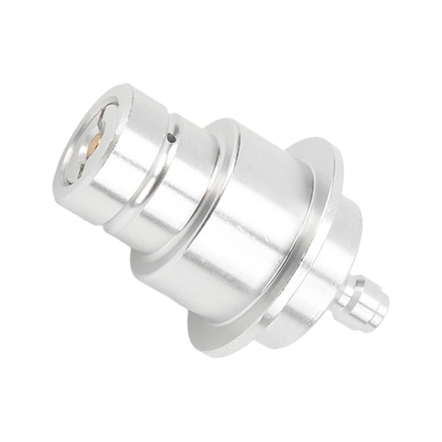 Soda Machine Connector, Pressure Resistance Easy Installation 8mm Quick Disconnection Aluminum Alloy CO2 Adapter For Soda Bottle Silver