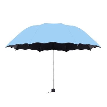 LSLJS Sun Protection Sun Umbrella Folding Sunshade In Water Sunny Rain Umbrella, Portable Windproof Compact Travel Umbrella