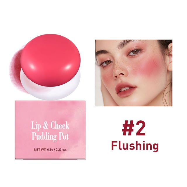 Big Save,HWRETIE Blush Clearance,Blush,Sandwich Blush,Sticklips,and Cheeks Natural Makeup Holding Highlighting Gradual Rouge Blush,Balm