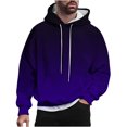 thumbnail image 1 of Rbaofujie Chandails pour Hommes Hommes Décontracté Mode Chandails à Capuche Col Rond Imprimé Chandail à Enfiler Manches Longues Hauts Chandail Chandails à Capuche pour Hommes Graphique, 1 of 6