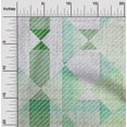 thumbnail image 2 of oneOone Rayon Green Fabric Check Craft Projects Decor Fabric Printed By The Yard 56 Inch Wide, 2 of 4